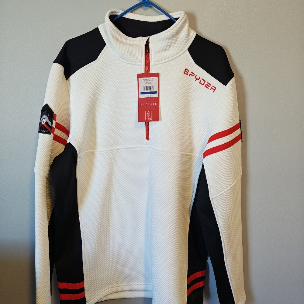 Spyder Quarter Zip up (New with Tags) Make me an offer
